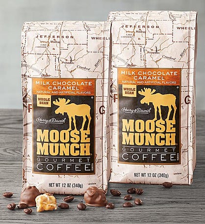 Milk Chocolate Caramel Moose Munch&#174; Coffee - 2 Pack 